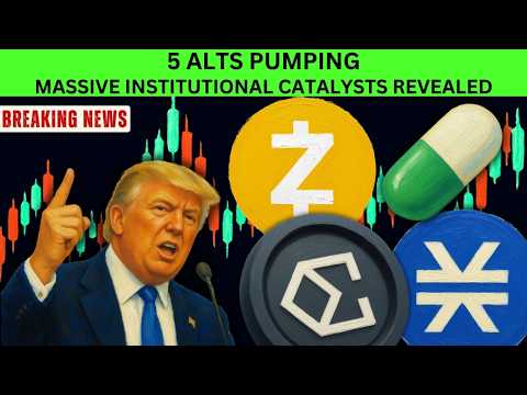 ZEC, ENA, STX, PUMP & TRUMP: Why These 5 Coins Are Going Parabolic
