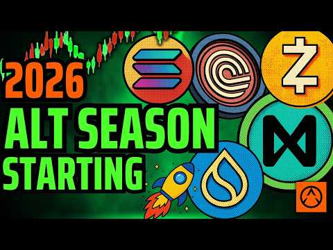 CRYPTO BULL RUN 2026 JUST STARTING! Zcash, Near, Solana, Ondo and Sui!