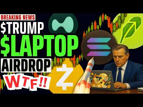 HUNTER BIDEN LAPTOP MEMECOIN! ZCASH, Robinhood Chain, Hyperliquid