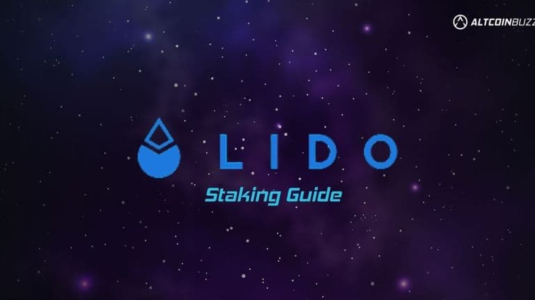 Lido Finance staking guide