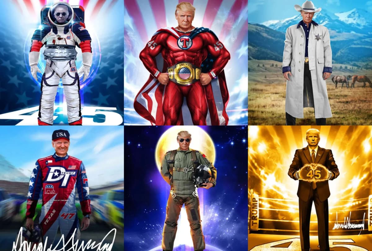 Trump Launches New 'America First' Digital Trading Cards