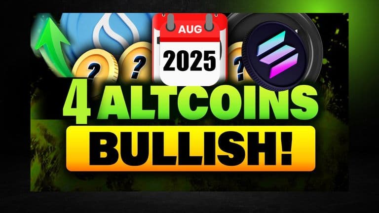 4 Altcoins Ready for a BIG August Pump (ACT NOW!)