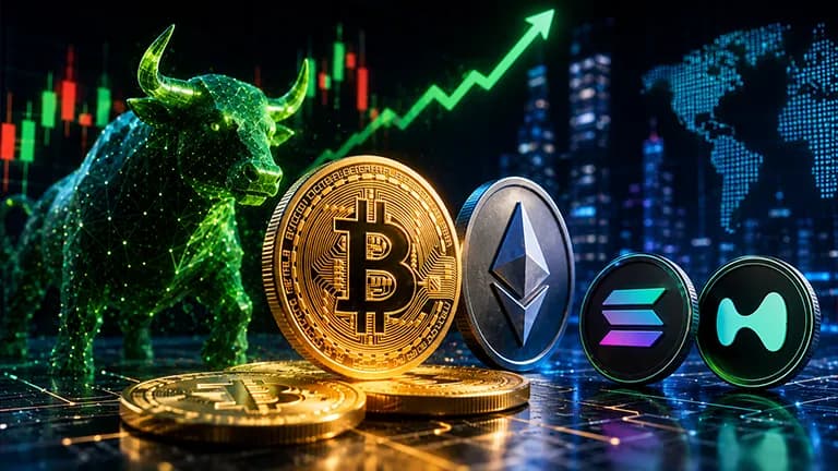 Crypto market updates