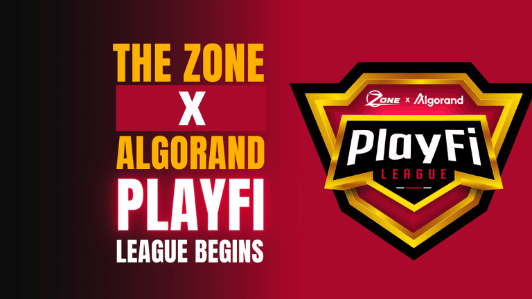 the zone x algorand playfi league