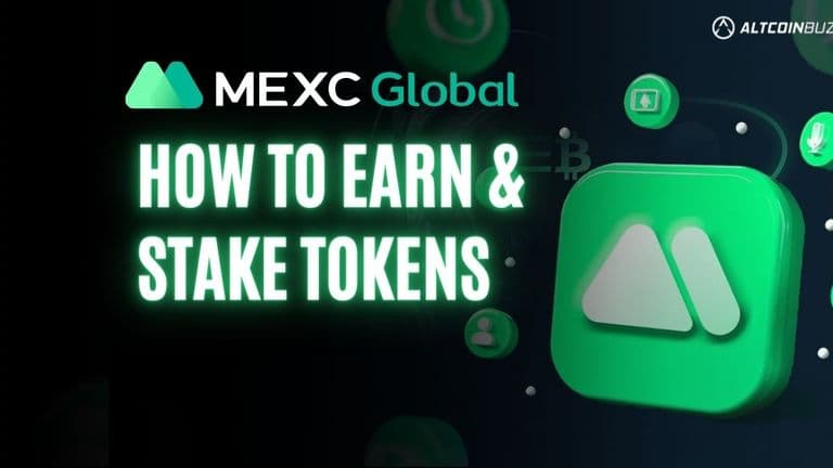 how to earn and stake tokens in MEXC