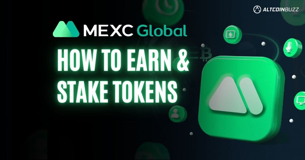how to earn and stake tokens in MEXC