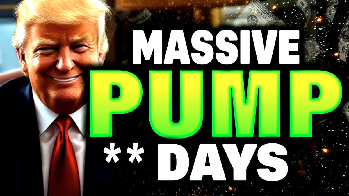 Massive Crypto Pumps Ahead – Trump, Fed, FOMC Rates