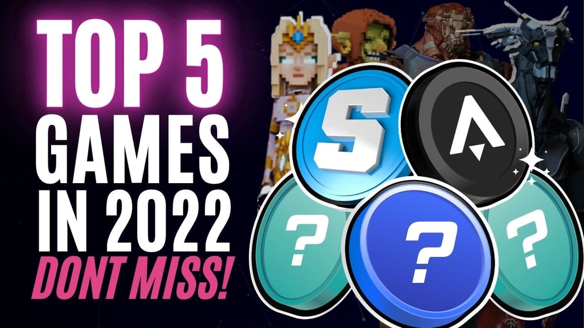 Top crypto games august 2022