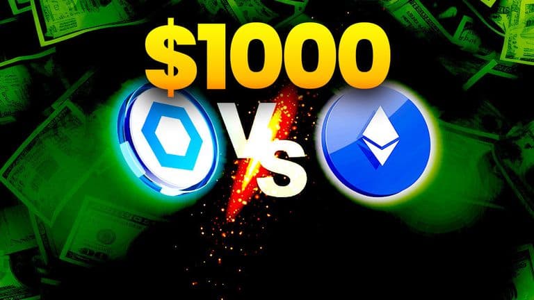 Chainlink vs Ethereum: $1000 in LINK or ETH?