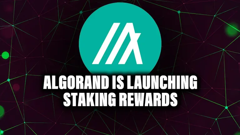 Algorand is Launching Staking Rewards