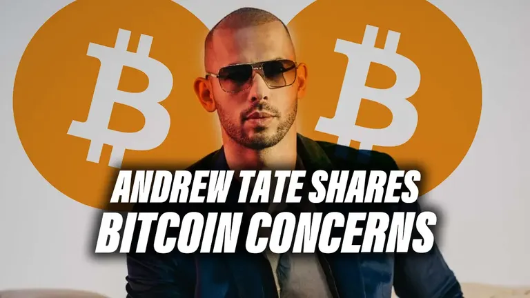 Andrew Tate Shares Bitcoin Concerns