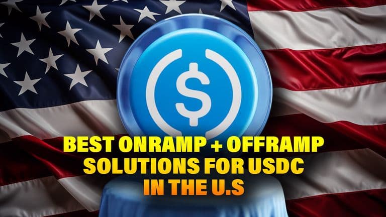 Best On-Ramp + Off-Ramp Solutions for USDC in the U.S.