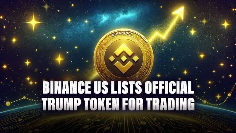 Binance US Lists Official TRUMP Token for Trading