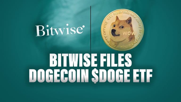 Bitwise files Dogecoin $DOGE ETF