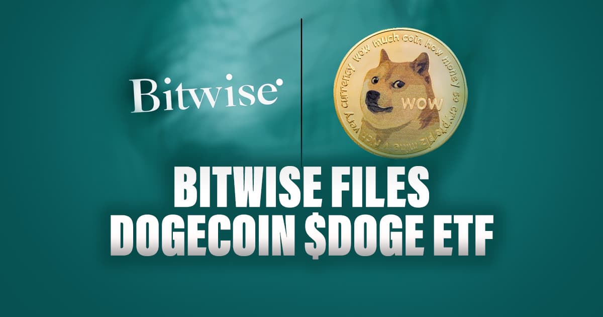 Bitwise files Dogecoin $DOGE ETF