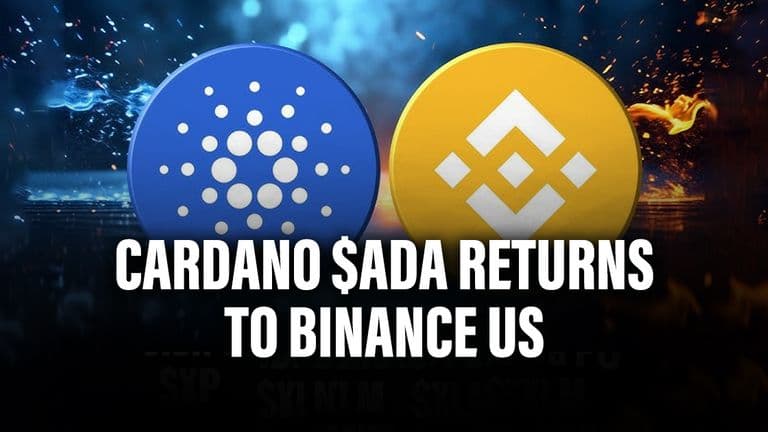 Cardano $ADA Returns to Binance US