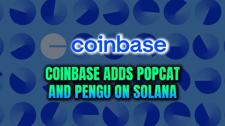 Coinbase Adds POPCAT and PENGU on Solana
