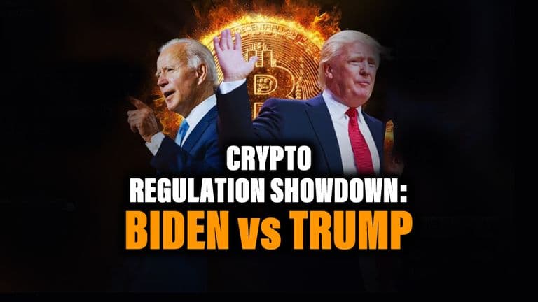 Crypto Regulation Showdown: Biden vs. Trump