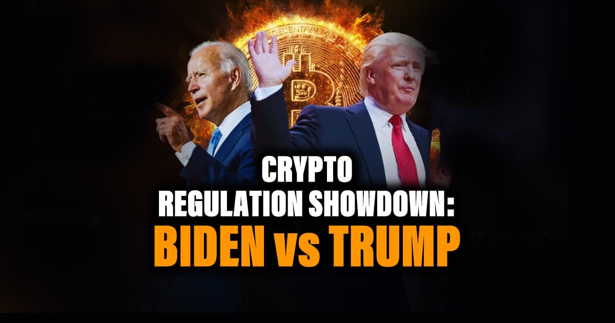 Crypto Regulation Showdown: Biden vs. Trump