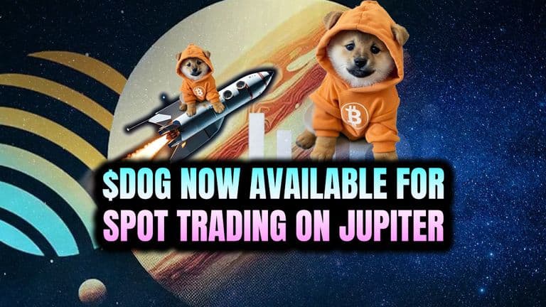 $DOG Now Available for Spot Trading on Jupiter