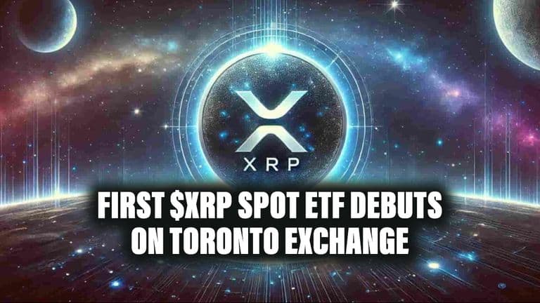 First $XRP Spot ETF debuts on Toronto Exchange