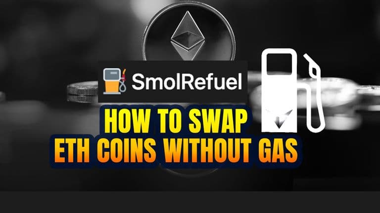 How To Swap ETH Coins Without Gas
