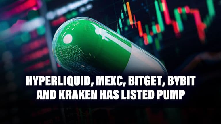 Hyperliquid, MEXC, Bitget, Bybit and Kraken has listed PUMP