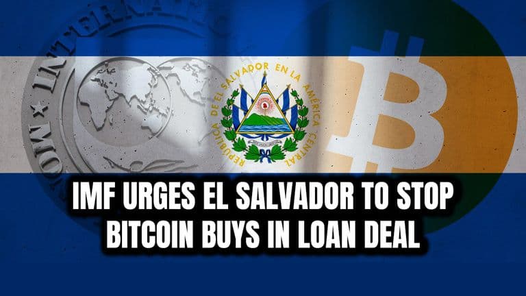 IMF Urges El Salvador to Stop Bitcoin Buys in Loan Deal
