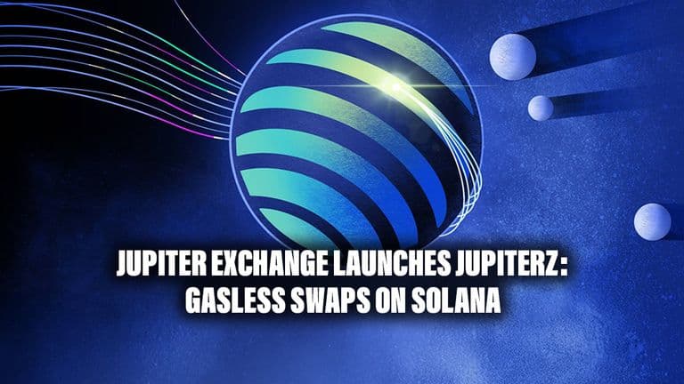 Jupiter Exchange Launches JupiterZ: Gasless Swaps on Solana