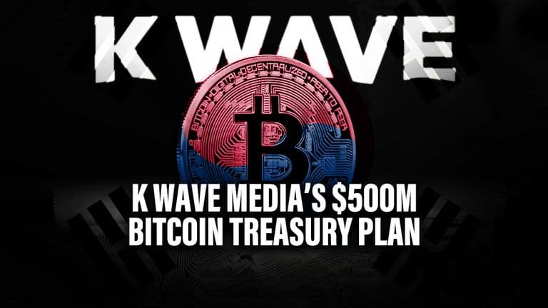K Wave Media’s $500M Bitcoin Treasury Plan