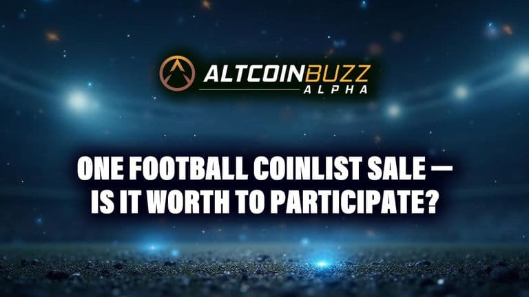 One Football CoinList Sale — Is it Worth to Participate?