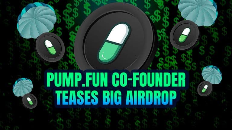 Pump.fun Co-Founder Teases Big Airdrop