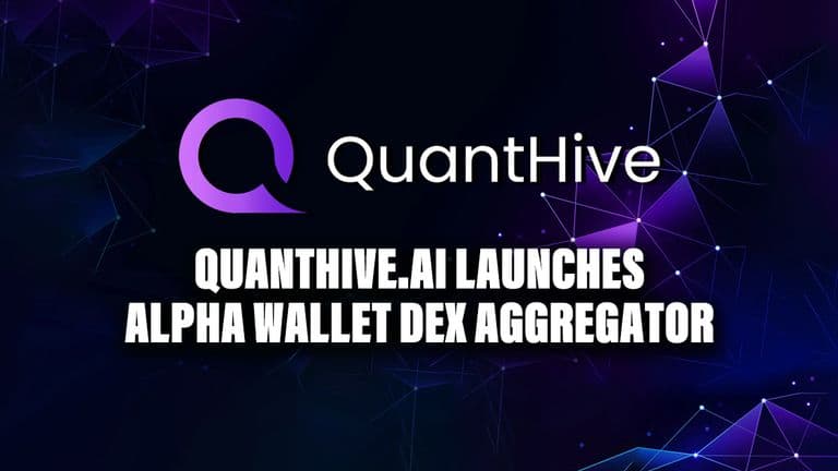 QuantHive.AI Launches Alpha Wallet DEX Aggregator