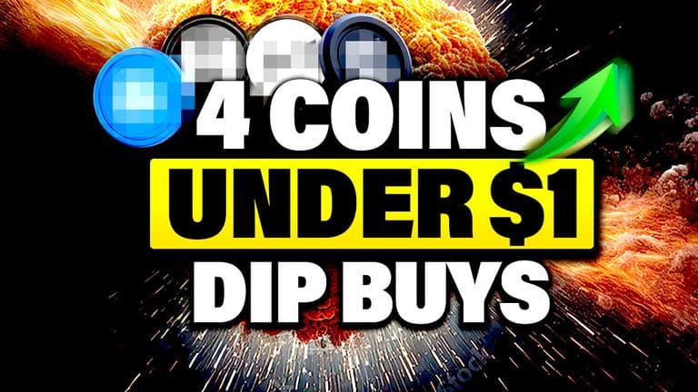 BRUTAL CRYPTO CRASH - $1 Altcoins To Consider On the Dip