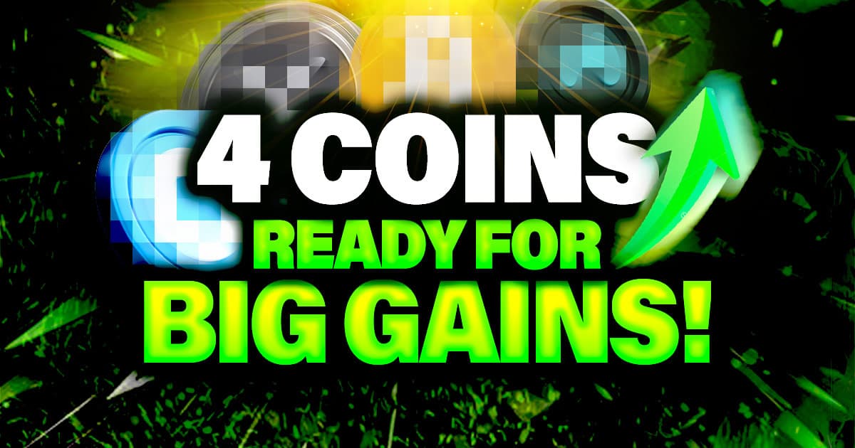 4 Altcoins To Lead the Next Crypto Pump