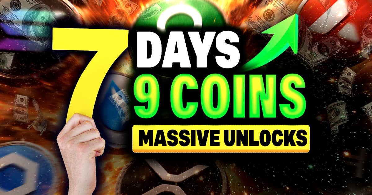 Major Token Unlocks: What Altcoins to Watch (Next 7 Days)