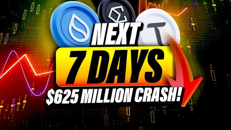 Be VERY Careful Crypto Holders - $625 Million Token Unlocks