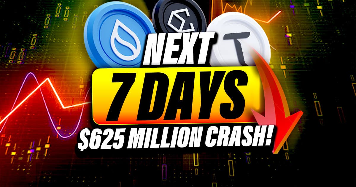 Be VERY Careful Crypto Holders - $625 Million Token Unlocks