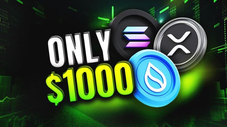 $1000 in XRP, Sui, or SOL: Best Altcoin for 2025?