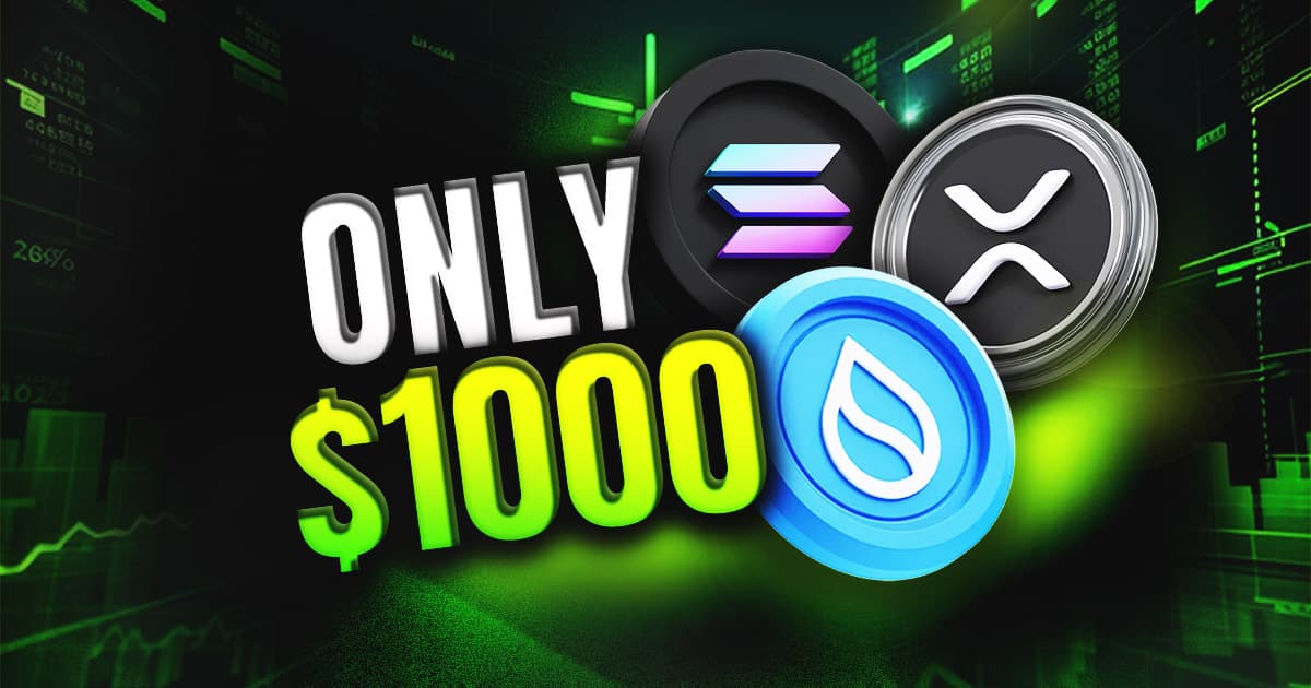 $1000 in XRP, Sui, or SOL: Best Altcoin for 2025?