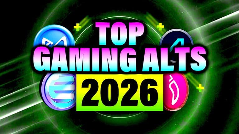 Top 4 Crypto Gaming Altcoins For 2026