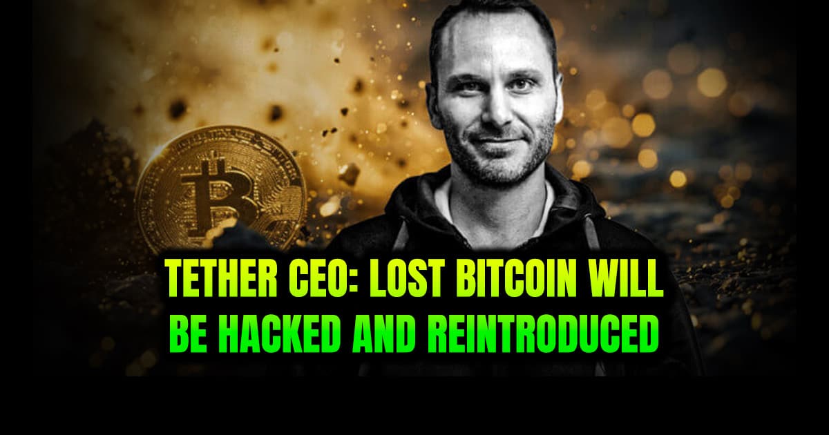 Tether CEO: Lost Bitcoin Will Be Hacked and Reintroduced