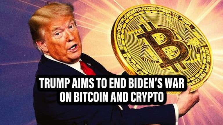 Trump Aims to End Biden’s War on Bitcoin and Crypto