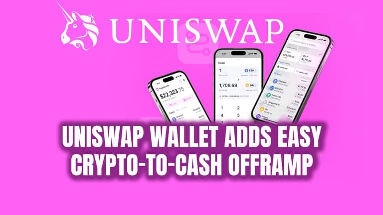 Uniswap Wallet Adds Easy Crypto-to-Cash Offramp