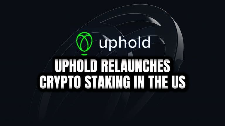 Uphold Relaunches Crypto Staking in the US
