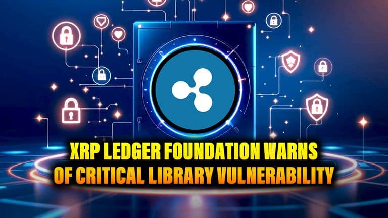 XRP Ledger Foundation Warns of Critical Library Vulnerability