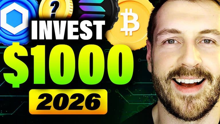 How I Would Invest $1,000 in Crypto as a Beginner (2026 Altcoins)