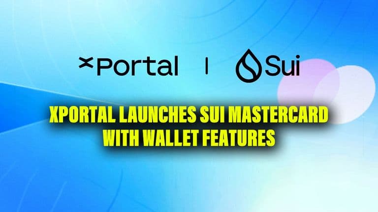 xPortal Launches Sui Mastercard Card with Wallet Features