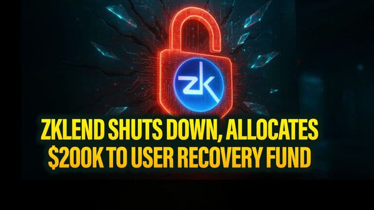zkLend Shuts Down, Allocates $200K to User Recovery Fund
