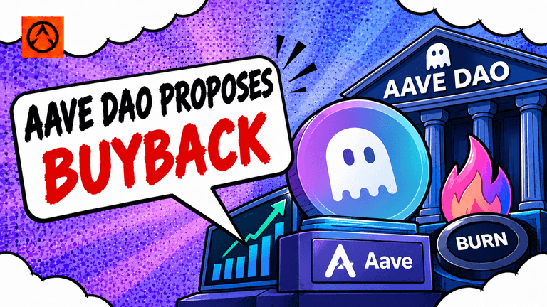 Aave DAO considers lower buybacks and AAVE token burn
